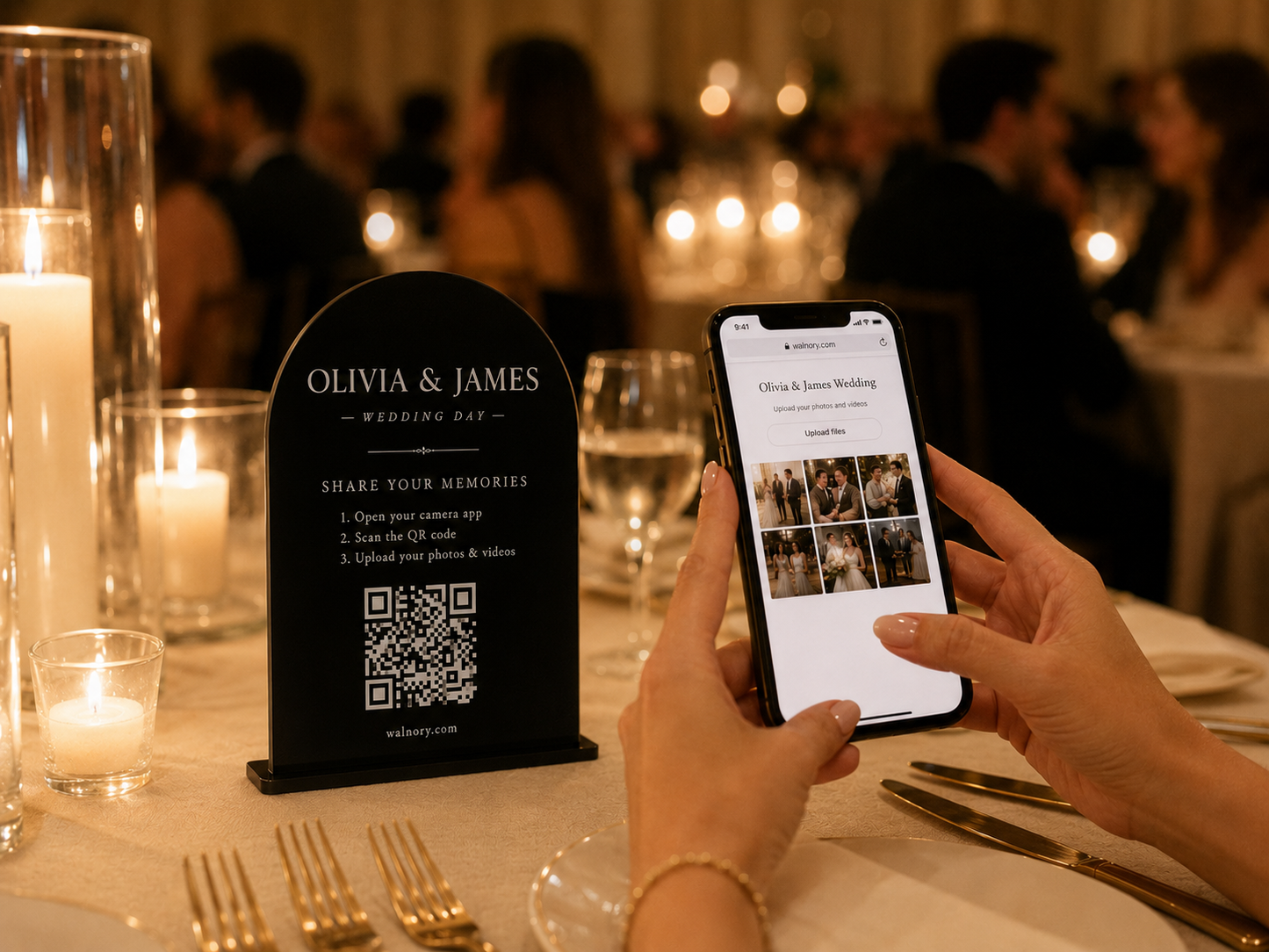 Walnory QR Anı Platformu — Premium Paket | Misafir Fotoğraf & Video Paylaşımı | Uygulama Gerekmez