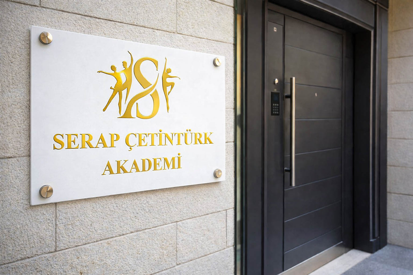 Kişiye Özel Pleksi Kapı Tabelası | Ofis İsimlik